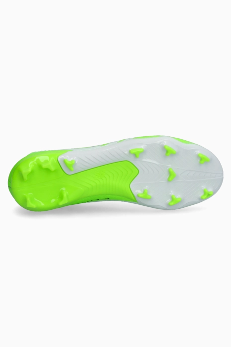 Ghete de fotbal New Balance Furon Team V8 FG Junior - Verde