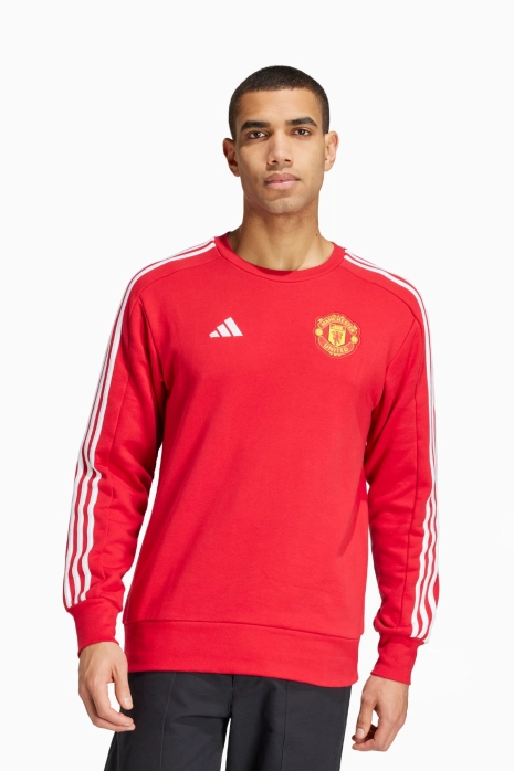 adidas Manchester United 24/25 DNA Sweatshirt - Rot