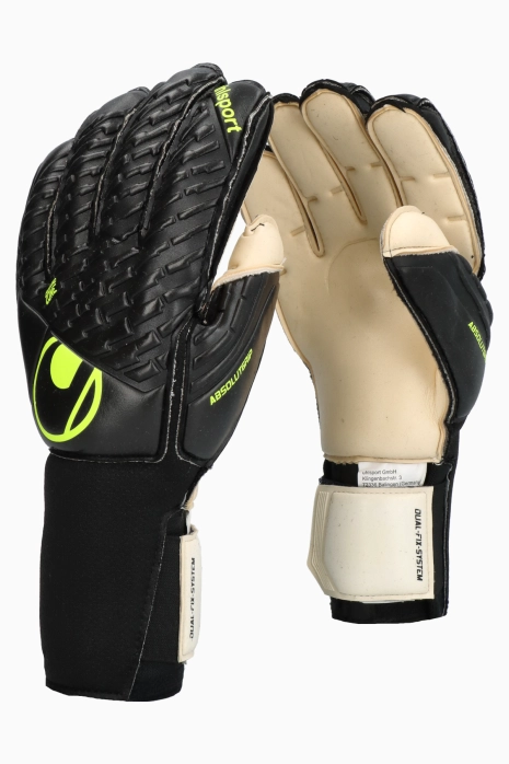 Воротарські рукавички Uhlsport Fangmaschine Absolutgrip Flex Frame Carbon - чорний