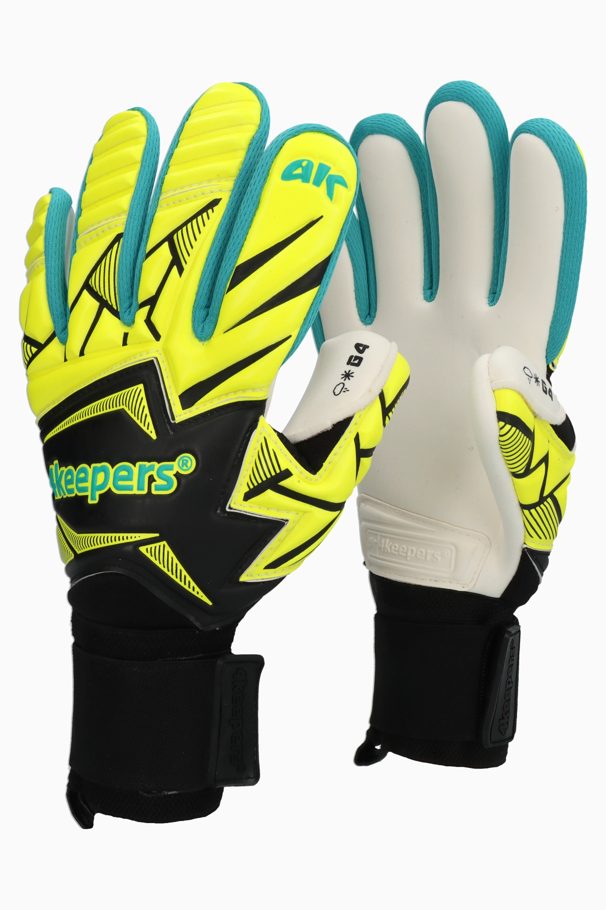 Golmanske rukavice 4keepers Force V5.25 NC - žuta boja