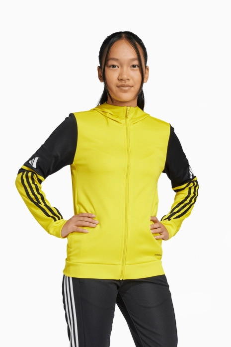 Bluza z kapturem adidas Squadra 25 Full-Zip Junior - Żółty