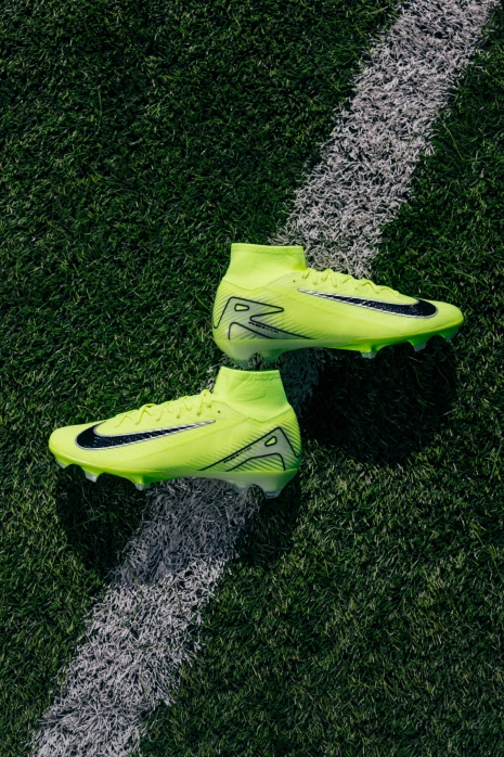 Бутсы Nike Zoom Mercurial Superfly 10 Elite FG - Лаймовий