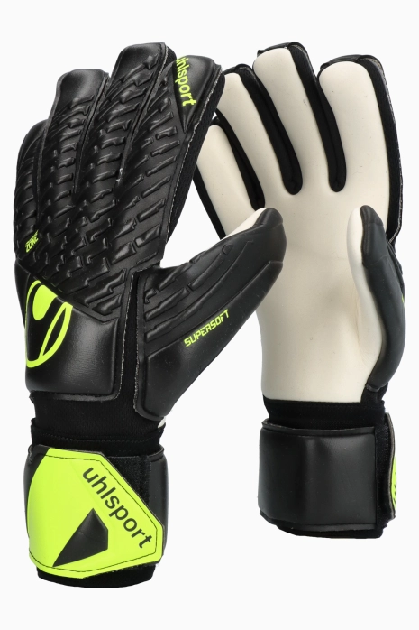 Воротарські рукавички Uhlsport Fangmaschine Soft Flex Frame HN - чорний