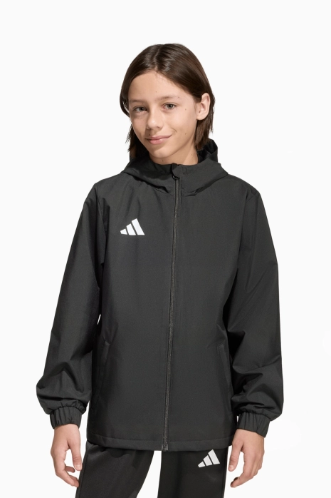 яке adidas Entrada 26 All Weather Junior - черен