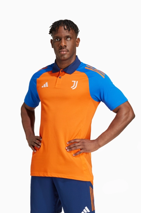 Футболка adidas Juventus FC 24/25 Polo - помаранчевий