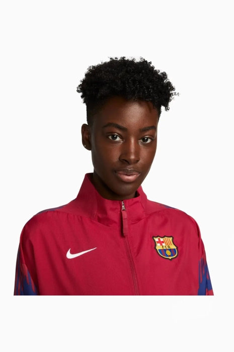 Кофта Nike FC Barcelona 23/24 Anthem для жінок - червоний