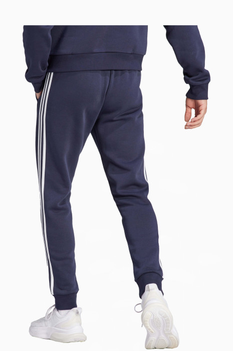 Spodnie adidas Essentials Tapered Cuff 3S - Granatowy | Buty pikarskie,  sprzt i akcesoria | Sklep R-GOL.com