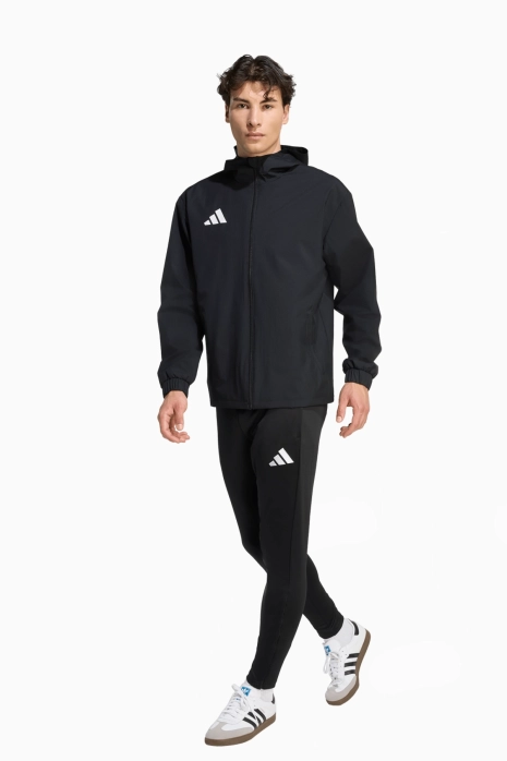 Geacă adidas Entrada 26 All Weather - Negru | Magazin de fotbal
