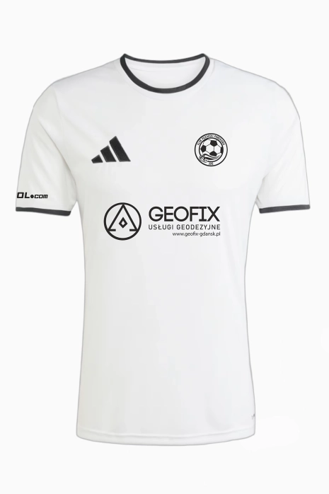 Koszulka meczowa adidas Pomerania Gdańsk Junior - Biały