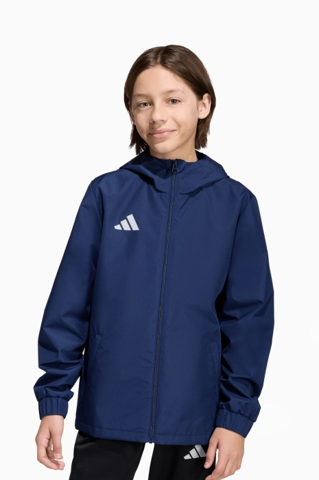 яке adidas Entrada 26 All Weather Junior - тъмносин