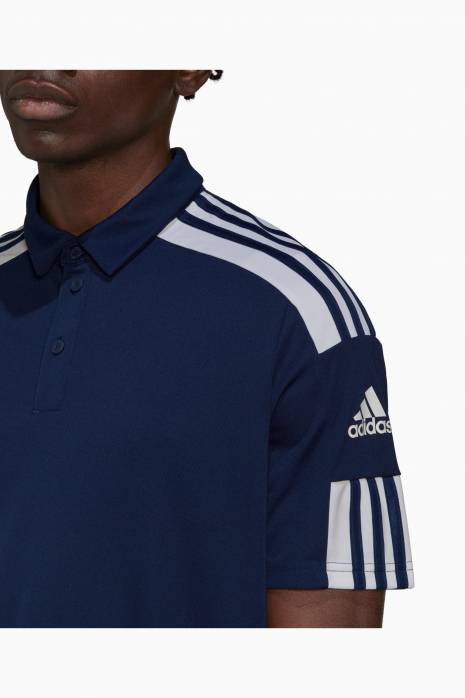 adidas navy blue polo t shirt