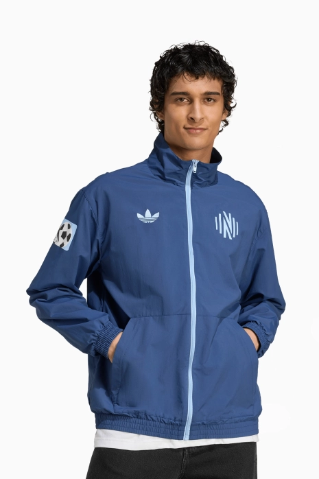 Bluză adidas Nashville SC 25/26 Anthem Full-Zip - Albastru