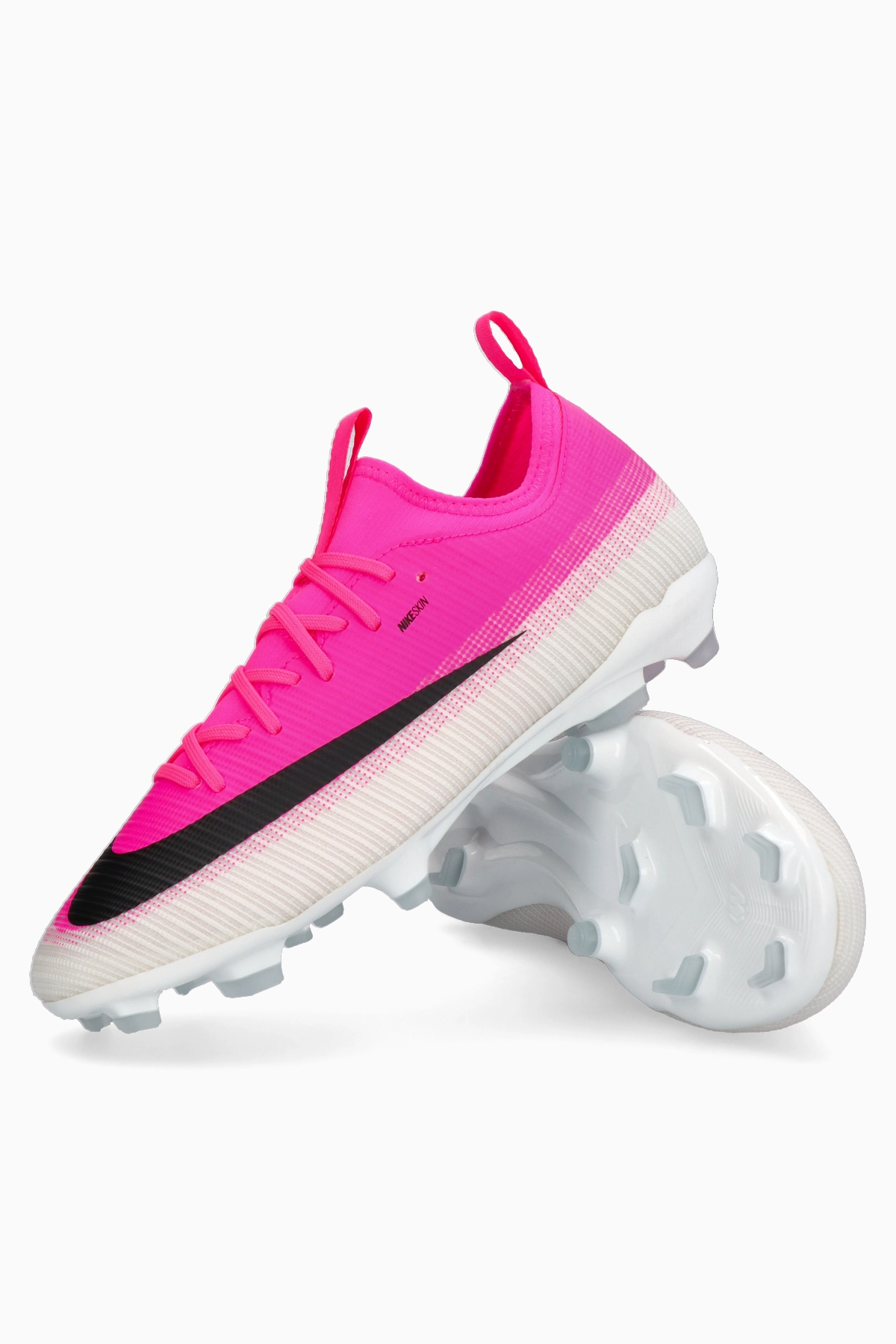 Kopačka Nike Zoom Mercurial Vapor 17 Academy FG/MG Junior - Ružičasta