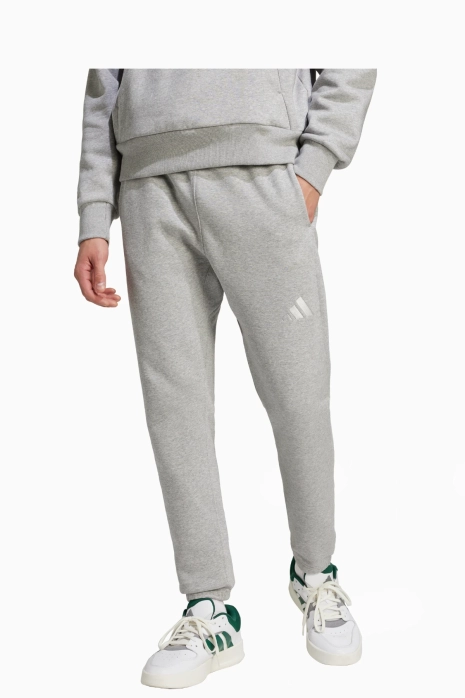 Duge Hlače adidas All SZN Fleece Regular Tapered - Siva