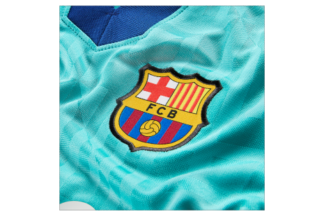 Nike Camiseta FC Barcelona Breathe Stadium El Clasico 19/20 Junior Azul