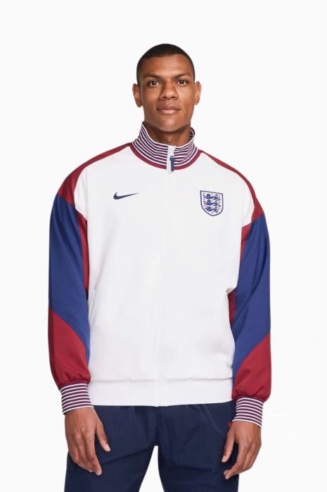 Mikina Nike England 2024 Anthem - Bílý