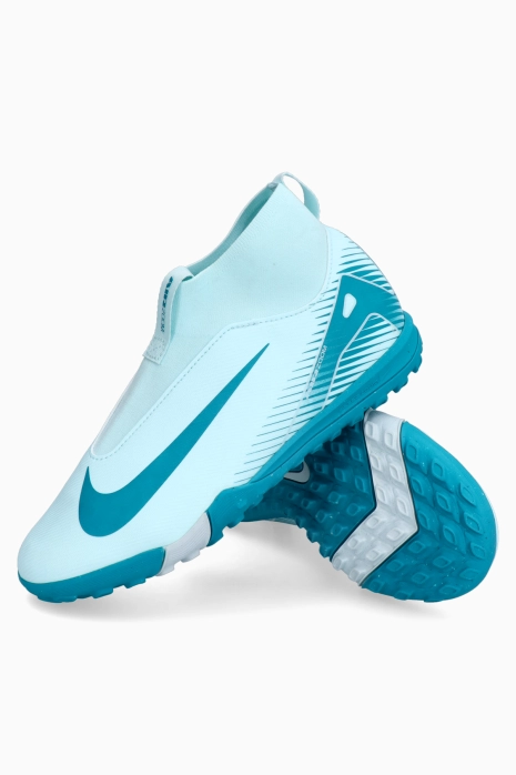 Сороконожки Nike Zoom Mercurial Superfly 10 Academy TF Junior - голубой