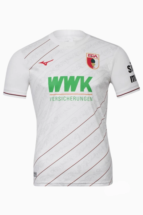 Tişört Mizuno FC Augsburg 24/25 İç saha - Beyaz