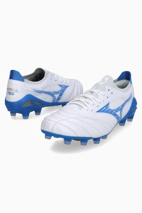 Бутси Mizuno Morelia Neo IV Beta Elite - Білий | Футбольне взуття