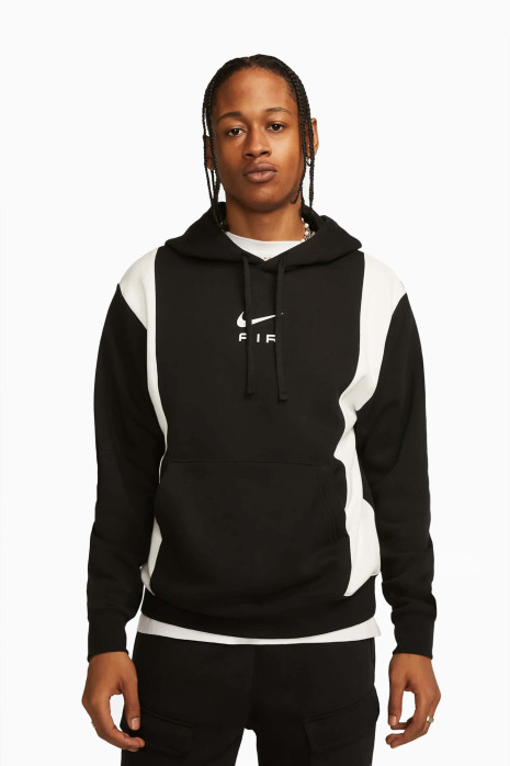 Nike air hoodie hot sale black and white