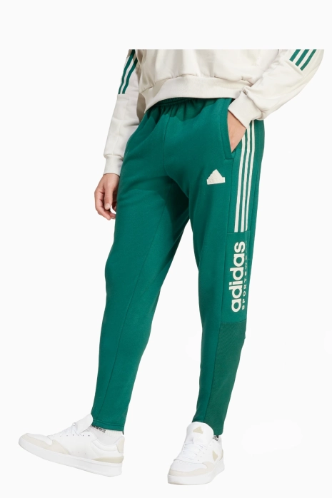 Pantaloni adidas House of Tiro Fleece - Verde