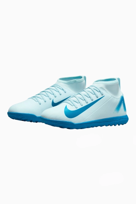 Nike Mercurial Superfly 10 Club TF Junior - светло синьо