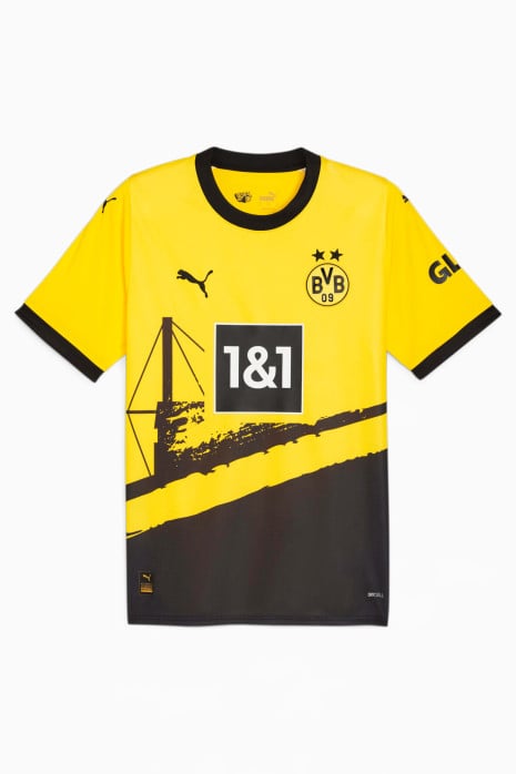 Κοντομάνικη Μπλούζα Puma Borussia Dortmund 23/24 Home Replica