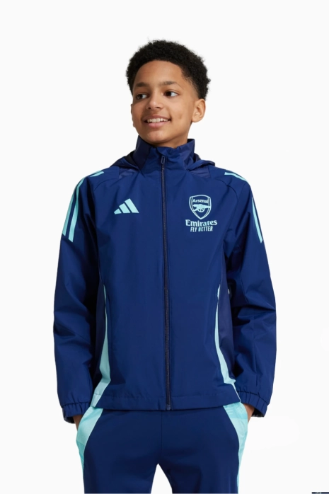 Jacke adidas Arsenal FC 24/25 All-Weather Junior - Navy blau