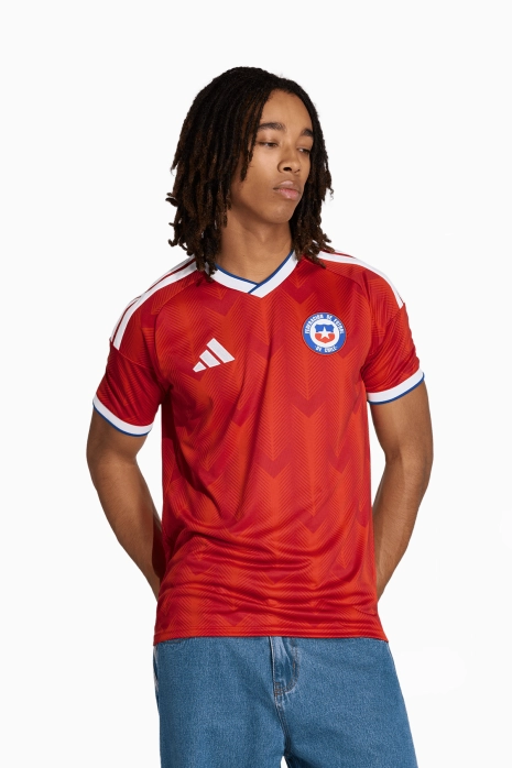 Тениска adidas Чили 2026 като Домакин Replica - червен
