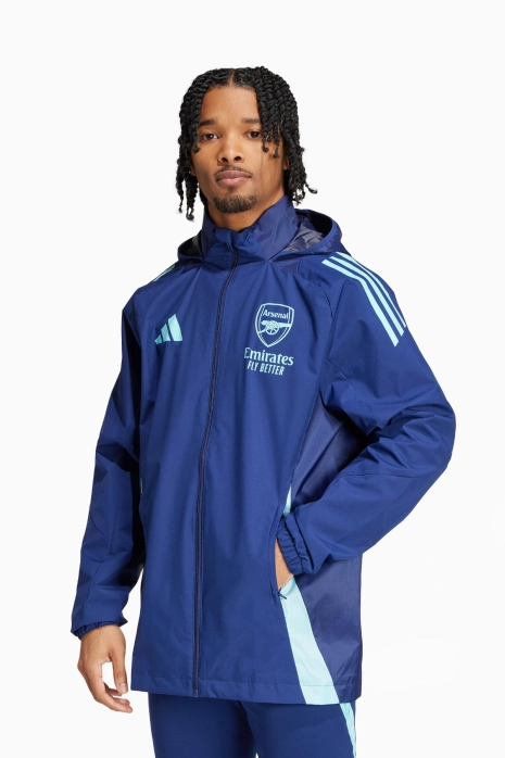 Jacket adidas Arsenal FC 24/25 All-Weather - Navy blue