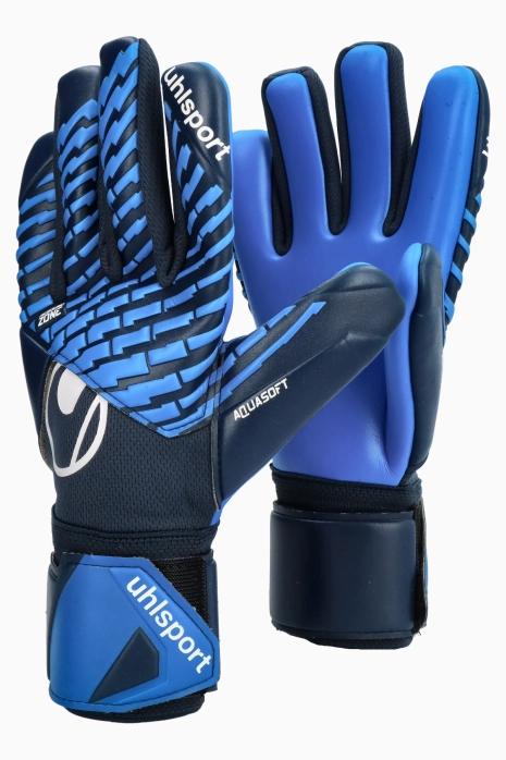Вратарские перчатки Uhlsport Fangmaschine Aquasoft HN - синий