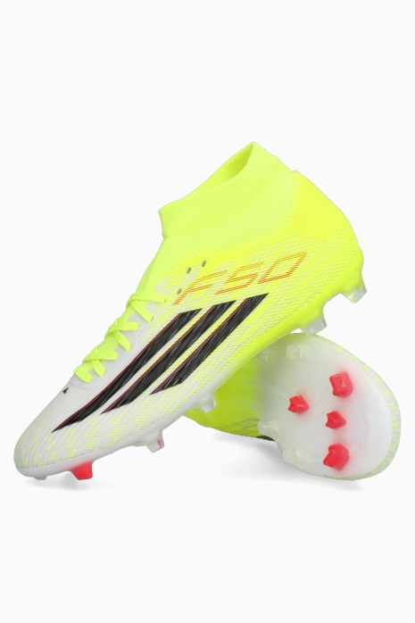 Cleats adidas F50 League Mid FG/MG - Yellow
