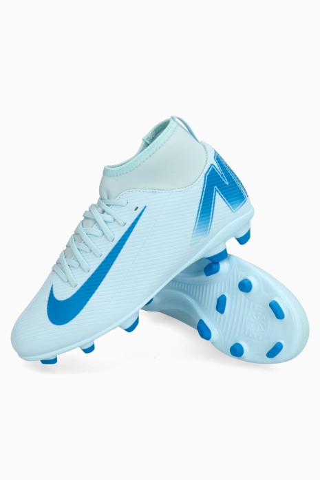 Korki Nike Mercurial Superfly 10 Club FG/MG Junior - Błękitny