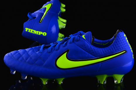 Nike tiempo best sale blue yellow