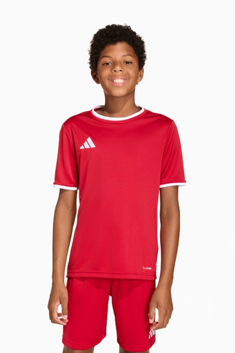 Koszulka adidas Entrada 26 Junior - Czerwony