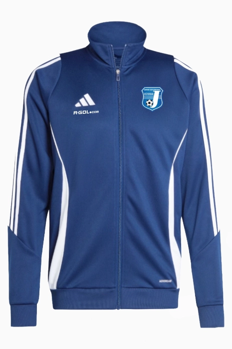 Bluza adidas dla Kibica Jeziorak Iława - Granatowy