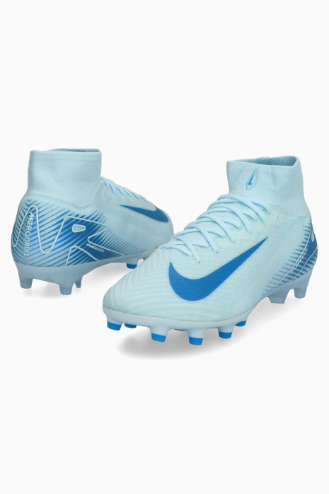 Nike Zoom Mercurial Superfly 10 Elite AG-Pro - albastru deschis