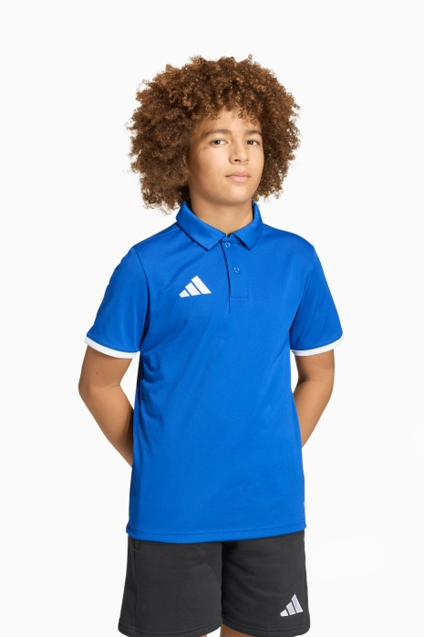 Tricou adidas Entrada 26 Polo Junior - Albastru