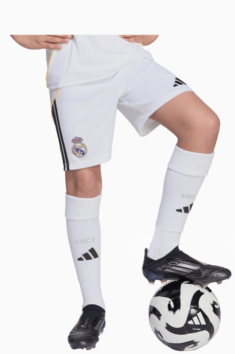 adidas Real Madrid 25/26 Shorts Home Junior - Weiß