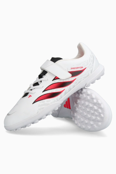 adidas Predator Club Hook-and-Loop TF Junior - White