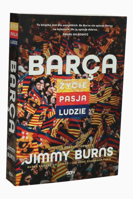 Książka "Barca. Życie, pasja, ludzie." J. Burns