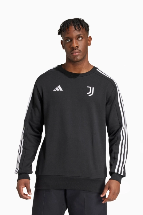 adidas Juventus FC 24/25 DNA Crew Sweatshirt - Black