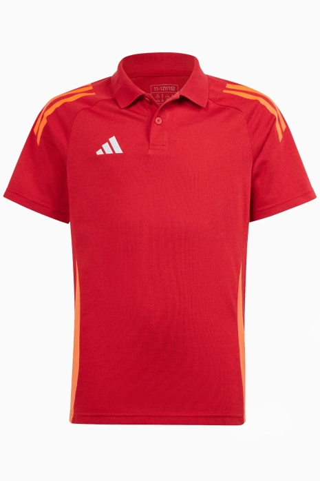 Tişört adidas Tiro 24 Competition Polo Çocuk - Kırmızı