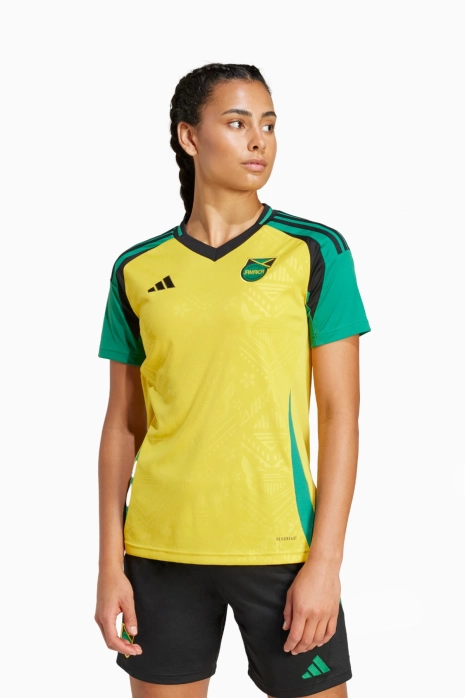 T-Shirt adidas Jamaica 2024 Home Women - Yellow