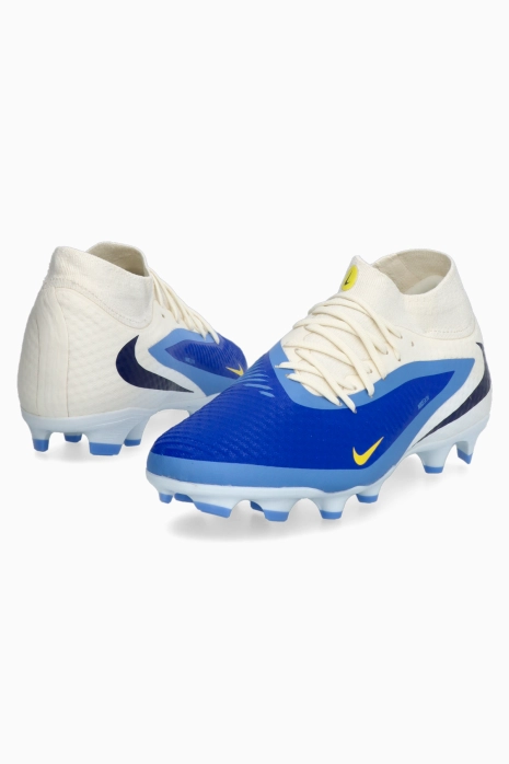 Бутсы Nike Phantom 6 High Academy FG/MG - синий | Футбольная обувь