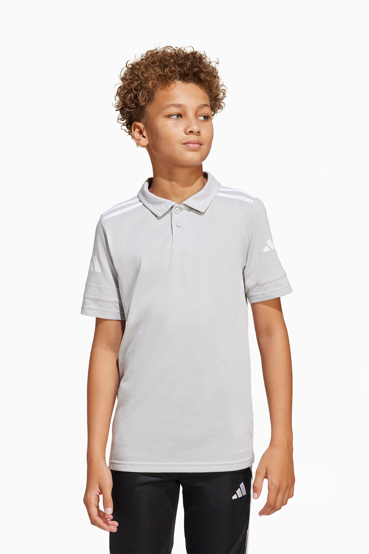 Тениска adidas Squadra 25 Polo Junior - Сив