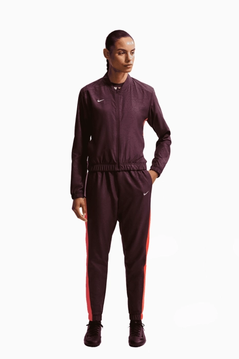 Nike United Academy Sweatshirt für Frauen - Rotwein
