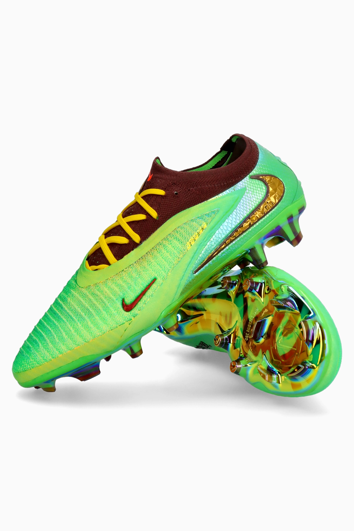 Cactus Jack × Nike Phantom6 Low Elite FG Ghete de fotbal Nike Phantom 6 Low Elite x Cactus Jack FG - Verde