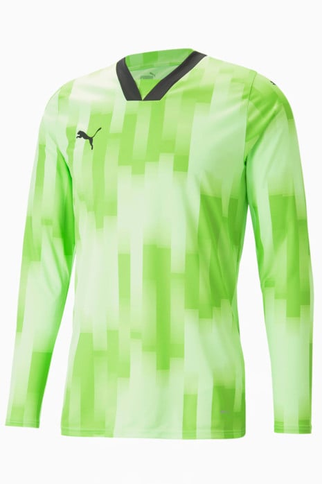Вратарска блуза Puma teamTarget GK LS - зелено