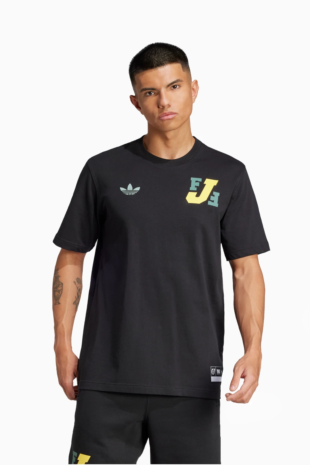 Футболка adidas Jamaica VRCT - чорний | Футбольне взуття